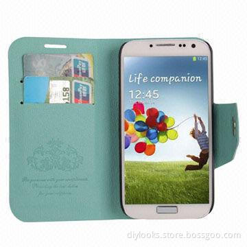 Cross Texture Leather Case with Credit Card Slot